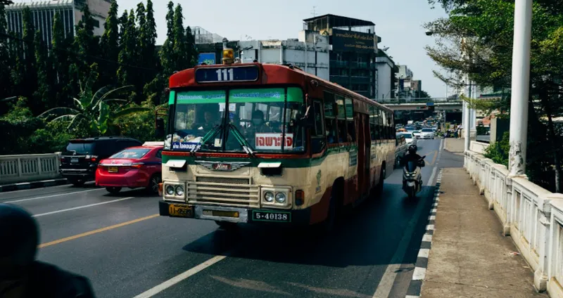 Buss i Thailand