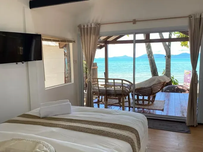 Modell lyxigare bunglow på Koh Samui