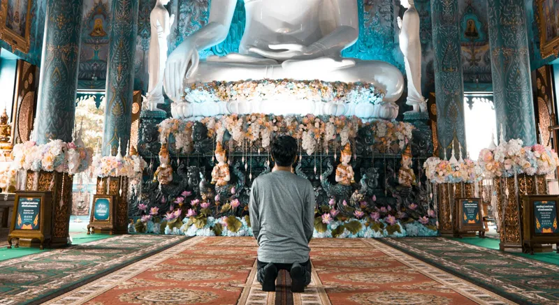 Möjligheten att meditera som utlänning i thailändska tempel