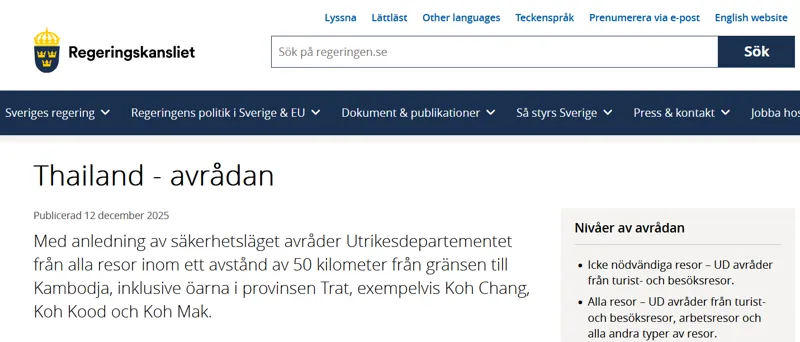 UDs beslut – vad innebär det i praktiken
