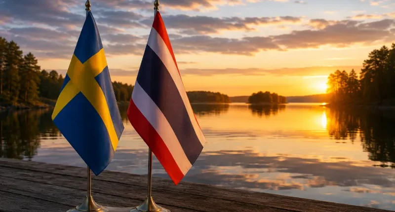 Thailändska kungaparet på statsbesök i Sverige så ser banden mellan länderna ut