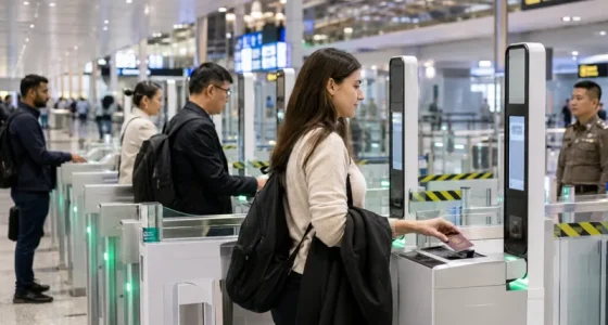 Auto Gate på Suvarnabhumi öppnas för 31 nya nationaliteter